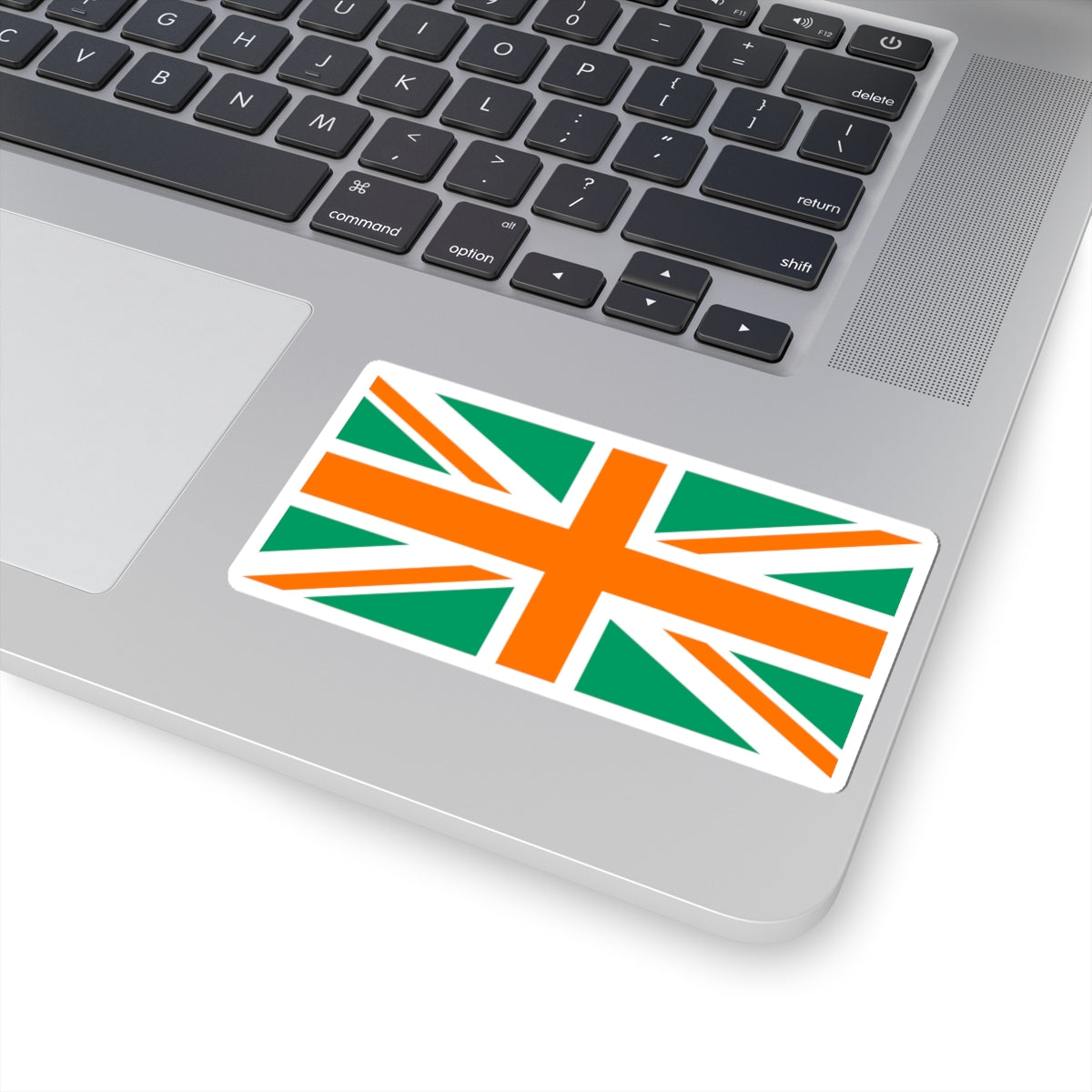 Hibernian Flag of the United Kingdom (United Kingdom) STICKER Vinyl Kiss-Cut Decal