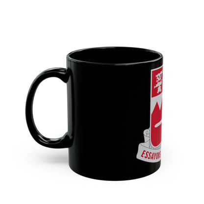 397 Engineer Battalion (U.S. Army) Black Coffee Mug-The Sticker Space