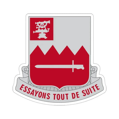 397 Engineer Battalion (U.S. Army) STICKER Vinyl Die-Cut Decal 3 Inch - The Sticker Space