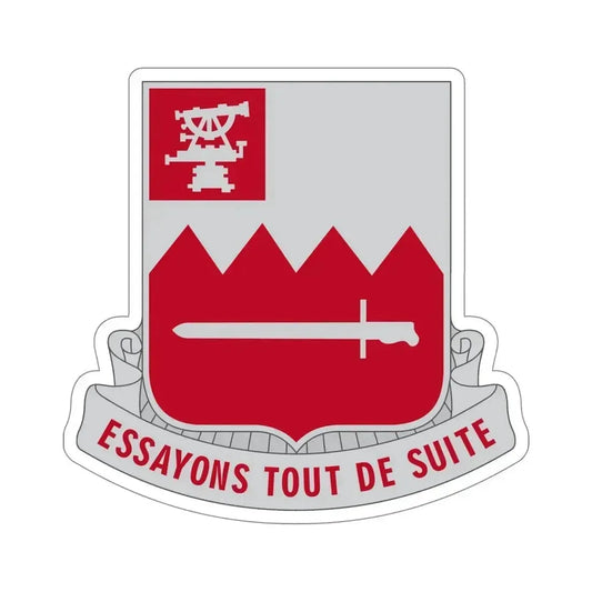 397 Engineer Battalion (U.S. Army) STICKER Vinyl Die-Cut Decal 6 Inch - The Sticker Space