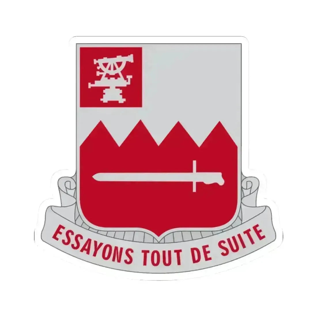 397 Engineer Battalion (U.S. Army) STICKER Vinyl Kiss-Cut Decal - The Sticker Space