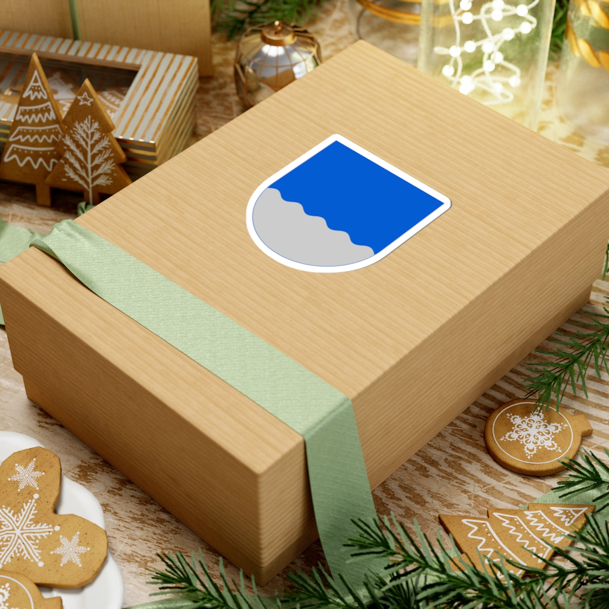 Alajärvi.vaakuna (Finland) (Coat of Arms) STICKER Vinyl Kiss-Cut Decal