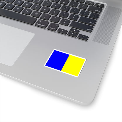 Flag of Annemasse (France) STICKER Vinyl Kiss-Cut Decal