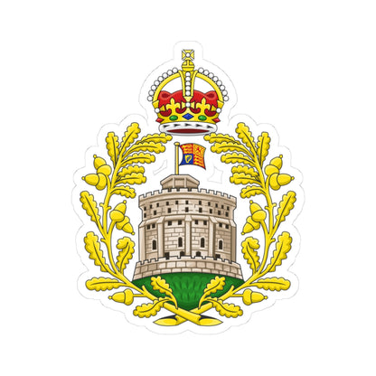 Badge of the House of Windsor (United Kingdom) (Coat of Arms) STICKER Vinyl Kiss-Cut Decal