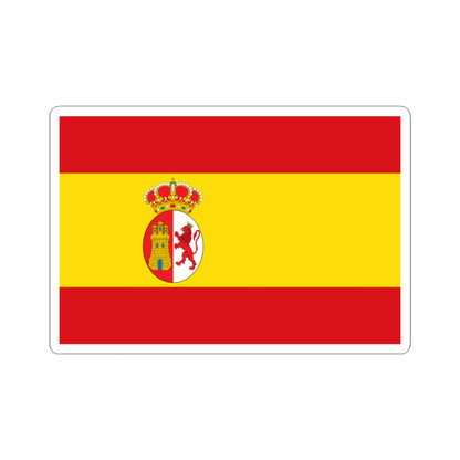 Flag of Spain 1785-1873 1875-1931 (Argentina) STICKER Vinyl Kiss-Cut Decal