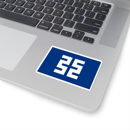 Flag of Kuroishi Aomori (Japan) STICKER Vinyl Kiss-Cut Decal