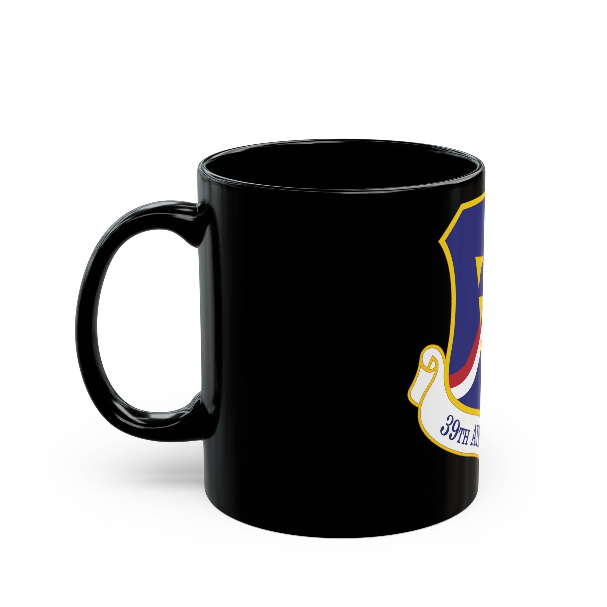 39th Air Base Wing (U.S. Air Force) Black Coffee Mug-The Sticker Space