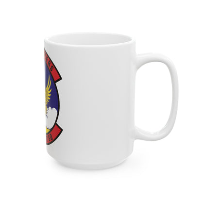 39th Airlift Squadron (U.S. Air Force) White Coffee Mug-The Sticker Space