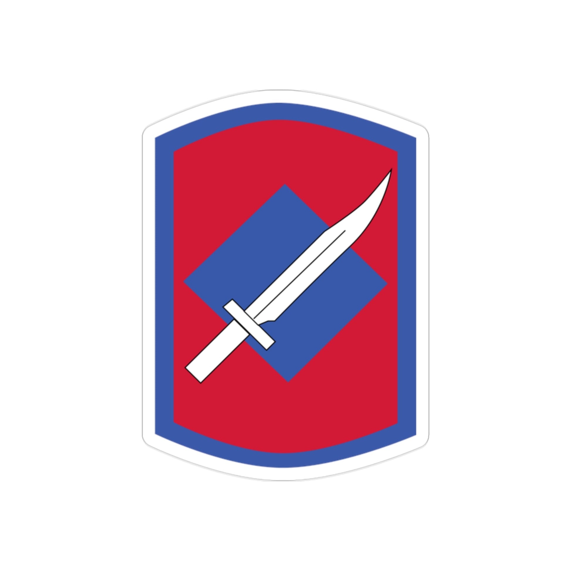 39th Brigade Support Battalion (U.S. Army) REVERSE PRINT Transparent STICKER-2" × 2"-The Sticker Space