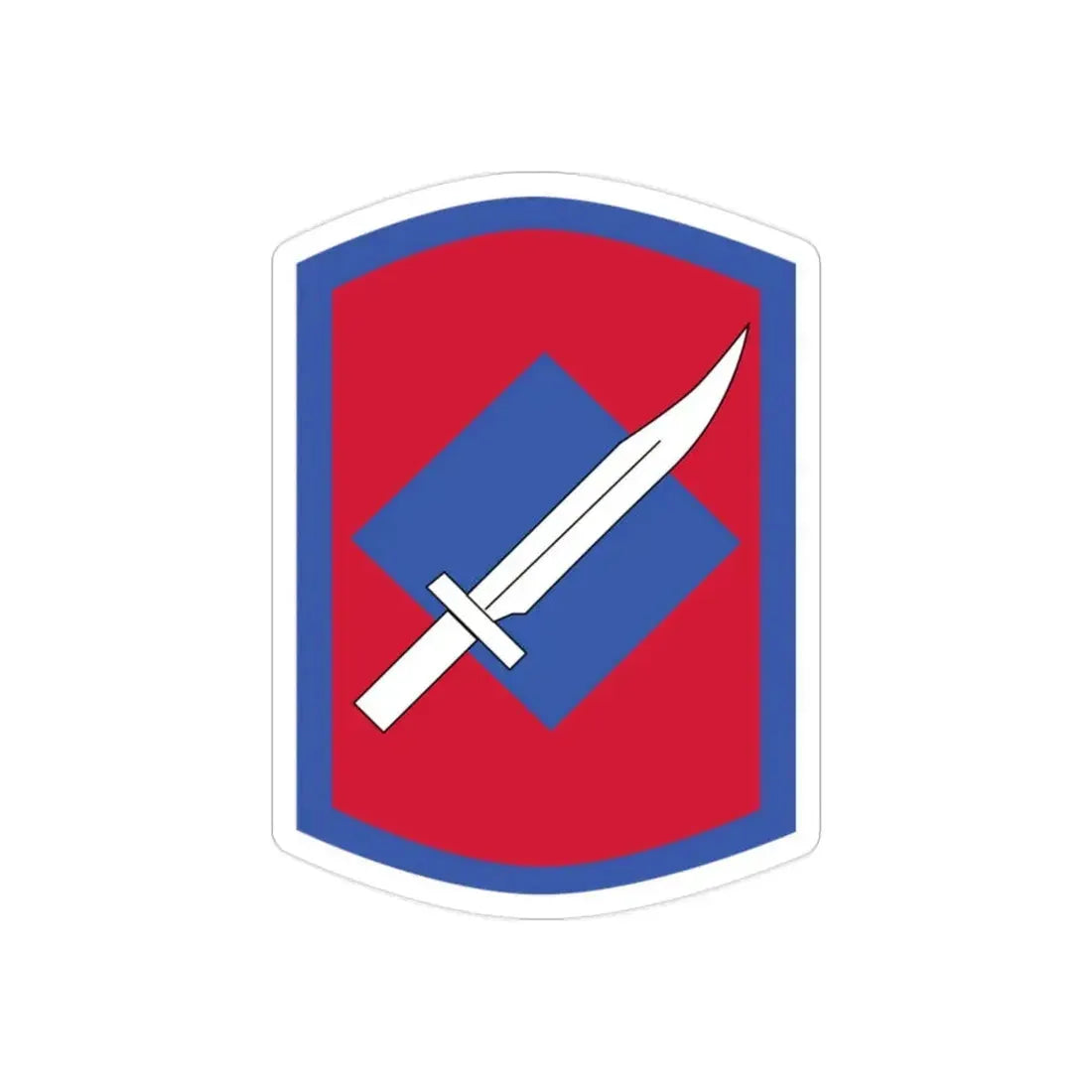 39th Brigade Support Battalion (U.S. Army) REVERSE PRINT Transparent Die-Cut STICKER - The Sticker Space