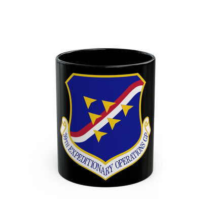 39th Expeditionary Operations Group (U.S. Air Force) Black Coffee Mug-11oz-The Sticker Space