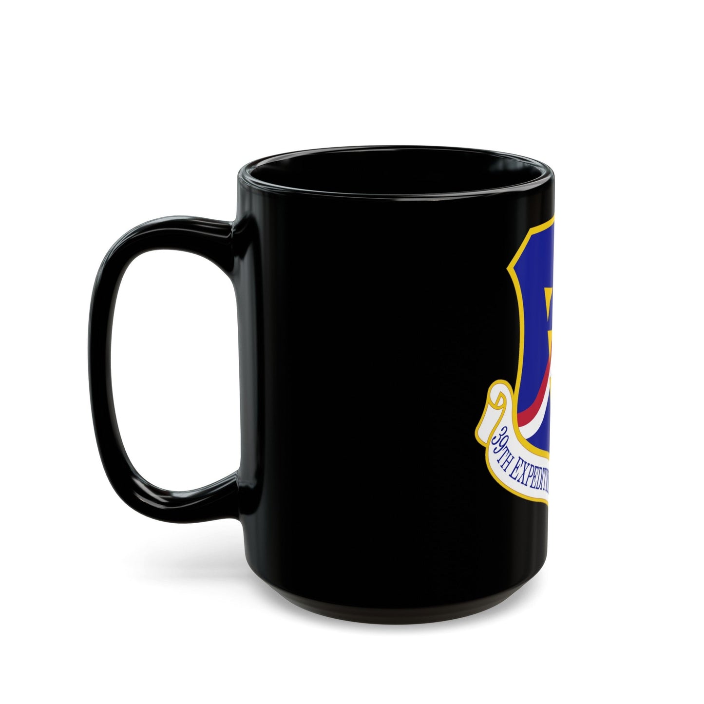 39th Expeditionary Operations Group (U.S. Air Force) Black Coffee Mug-The Sticker Space