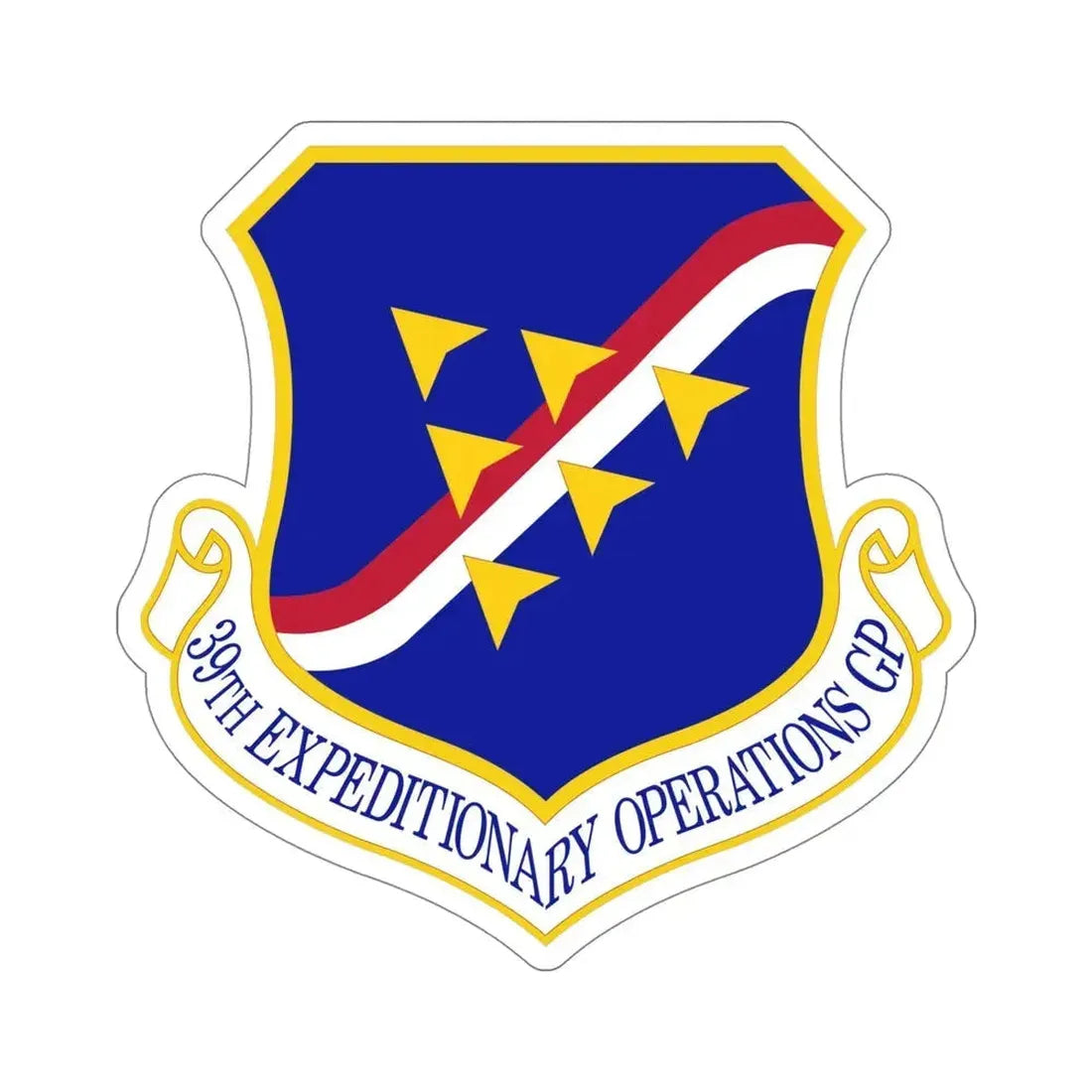 39th Expeditionary Operations Group (U.S. Air Force) STICKER Vinyl Die-Cut Decal 5 Inch - The Sticker Space