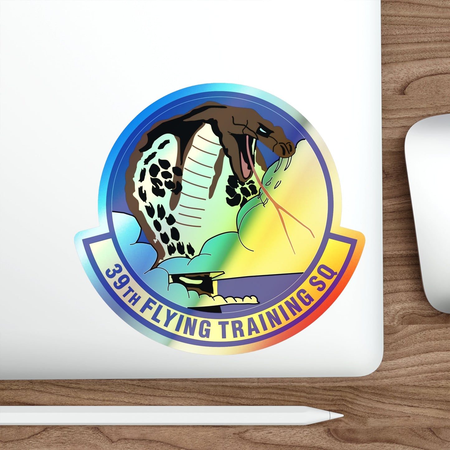 39th Flying Training Squadron (U.S. Air Force) Holographic STICKER Die-Cut Vinyl Decal-The Sticker Space