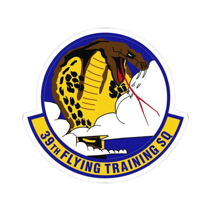 39th Flying Training Squadron (U.S. Air Force) STICKER Vinyl Kiss-Cut Decal 3 Inch White - The Sticker Space