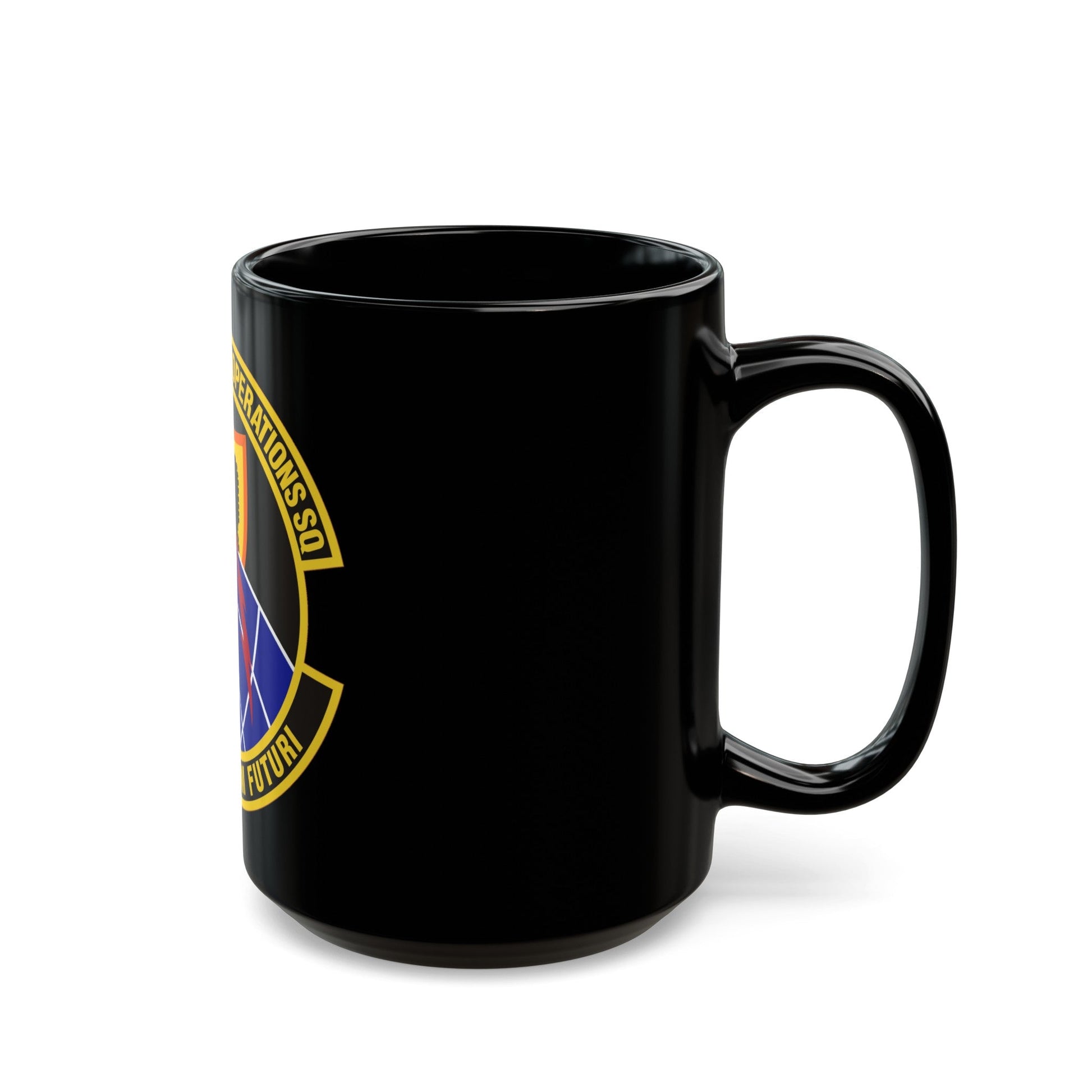 39th Information Operations Squadron (U.S. Air Force) Black Coffee Mug-The Sticker Space