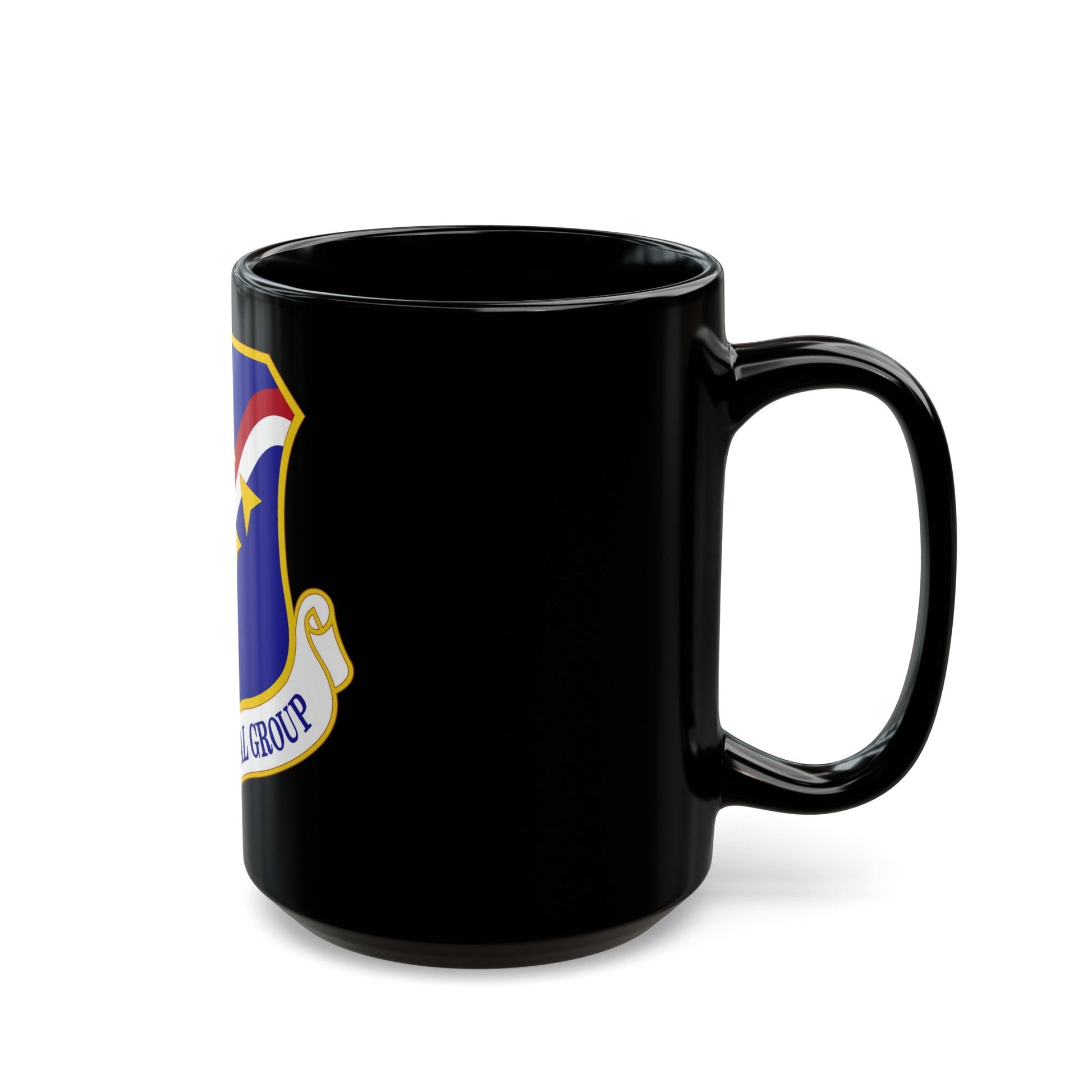 39th Medical Group (U.S. Air Force) Black Coffee Mug-The Sticker Space