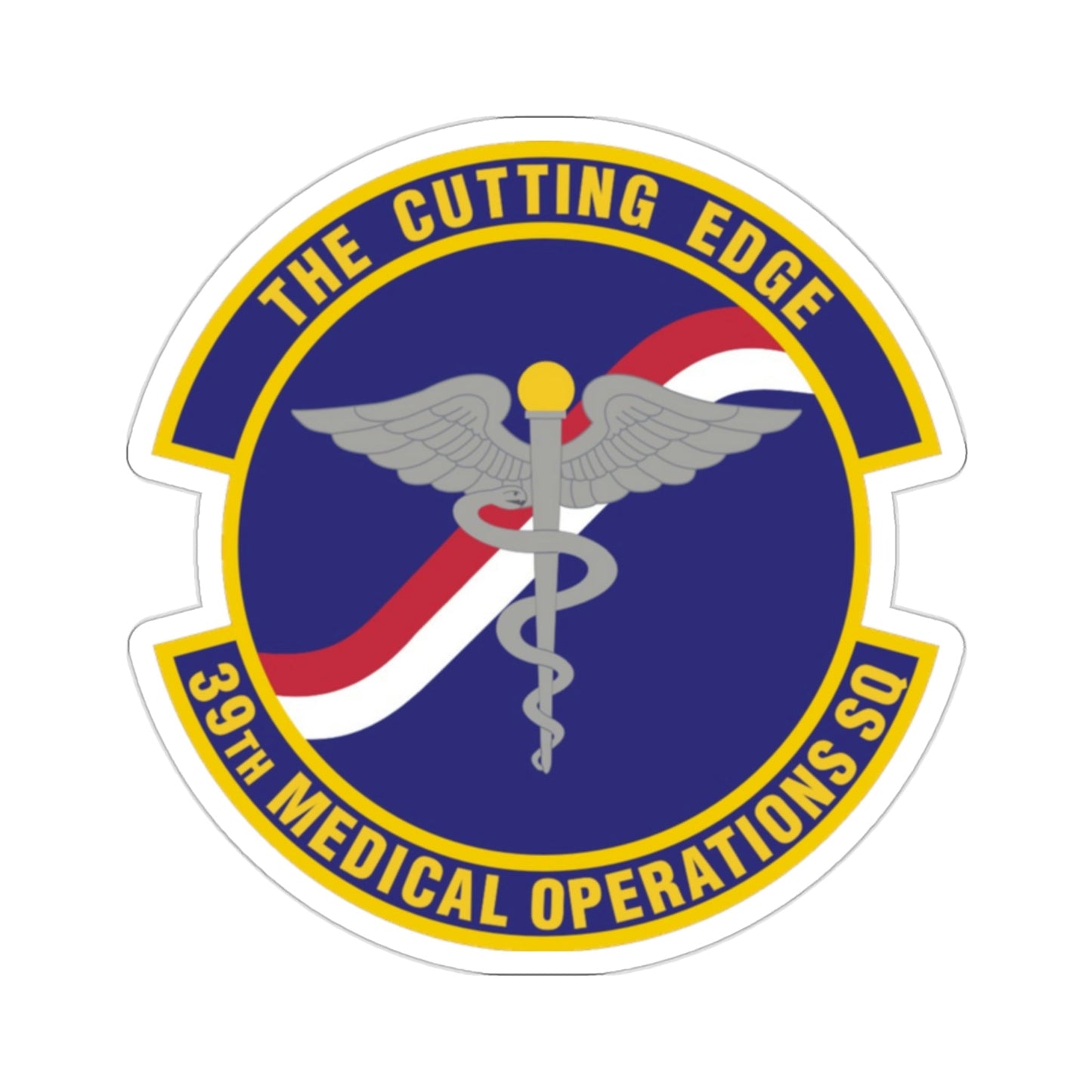 39th Medical Operations Squadron (U.S. Air Force) STICKER Vinyl Die-Cut Decal-2 Inch-The Sticker Space