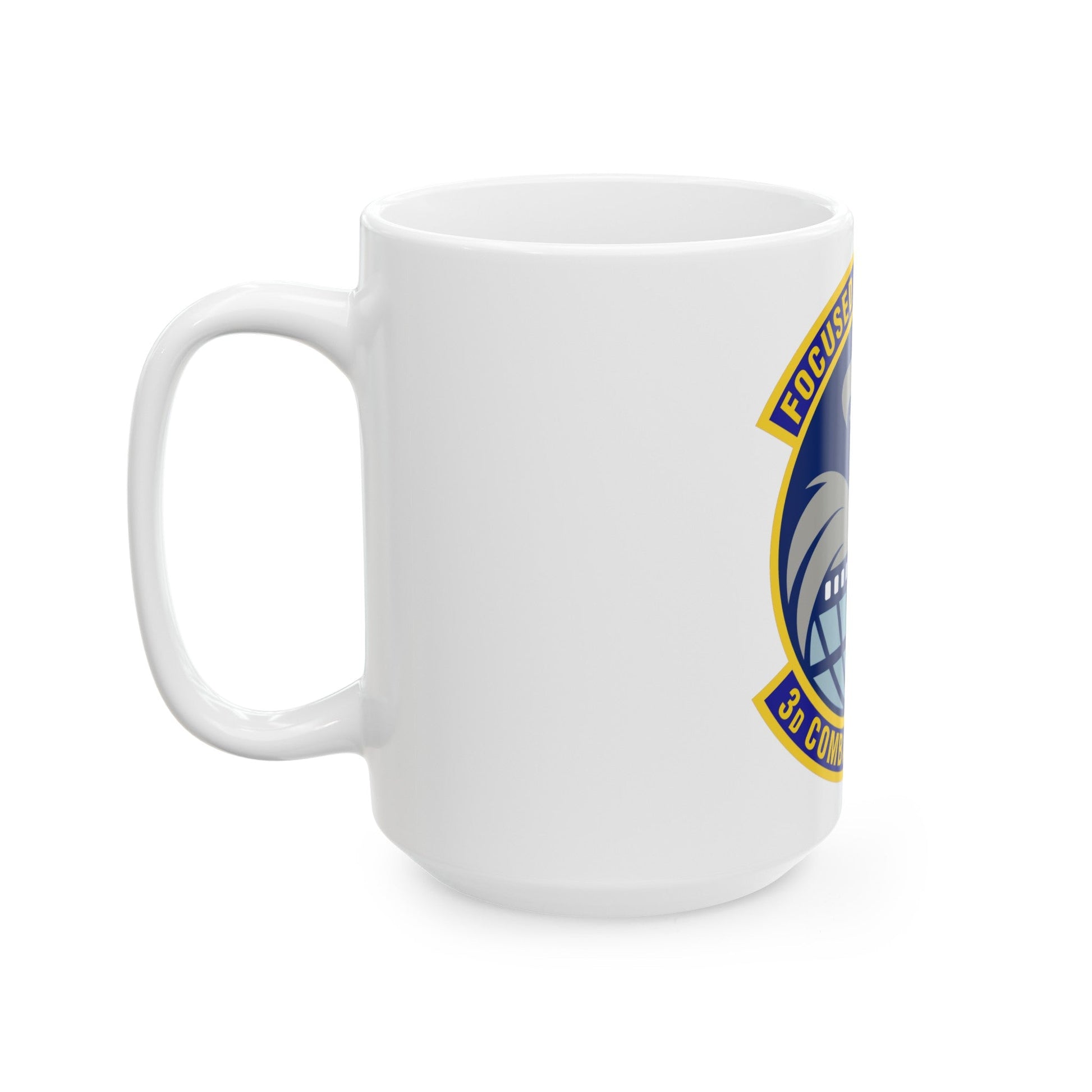 3d Combat Camera Squadron (U.S. Air Force) White Coffee Mug-The Sticker Space