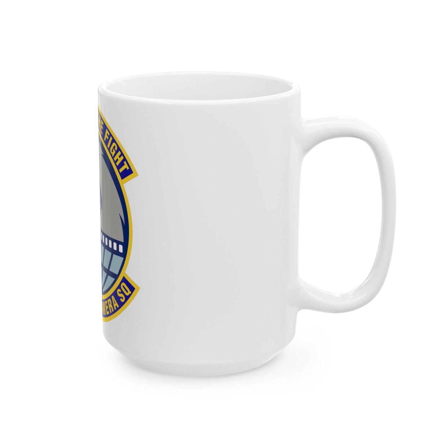 3d Combat Camera Squadron (U.S. Air Force) White Coffee Mug-The Sticker Space