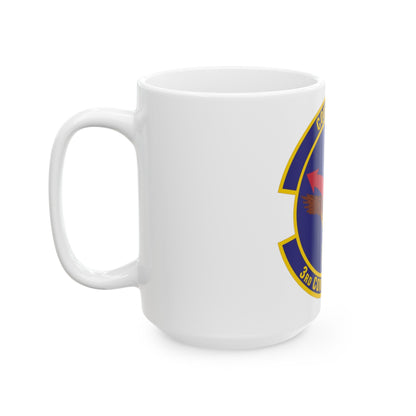 3d Comptroller Squadron (U.S. Air Force) White Coffee Mug-The Sticker Space