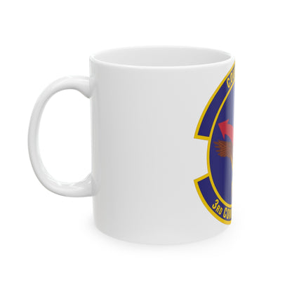 3d Comptroller Squadron (U.S. Air Force) White Coffee Mug-The Sticker Space