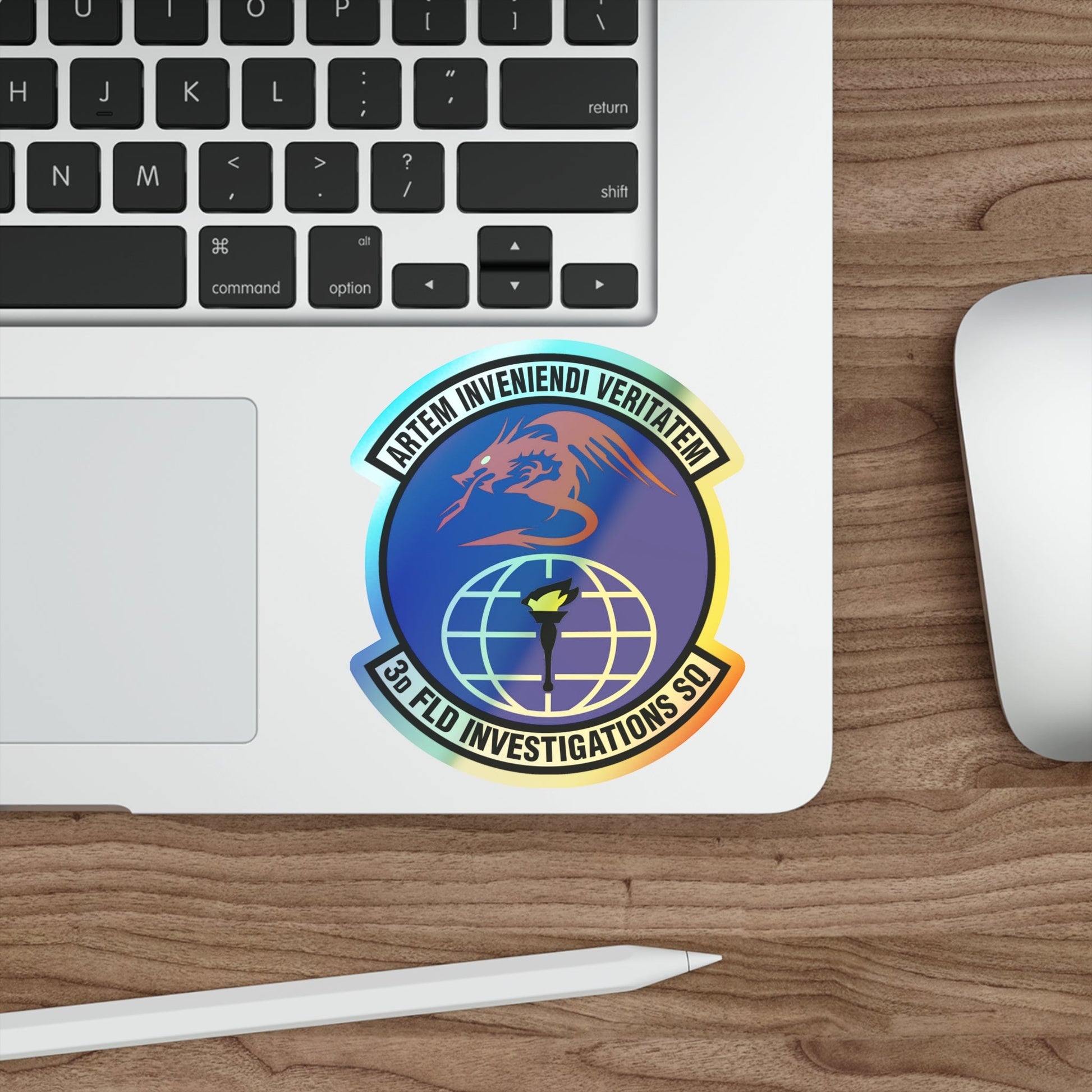 3d Field Investigations Squadron (U.S. Air Force) Holographic STICKER Die-Cut Vinyl Decal-The Sticker Space