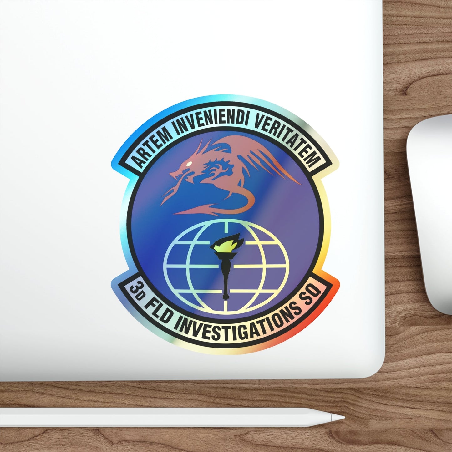 3d Field Investigations Squadron (U.S. Air Force) Holographic STICKER Die-Cut Vinyl Decal-The Sticker Space