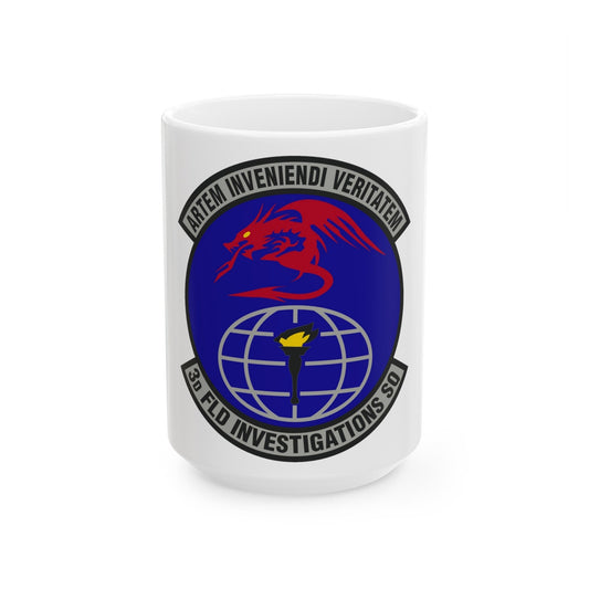 3d Field Investigations Squadron (U.S. Air Force) White Coffee Mug-15oz-The Sticker Space