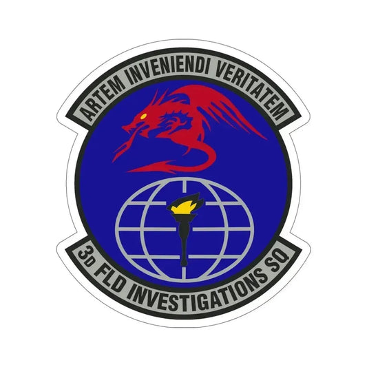 3d Field Investigations Squadron (U.S. Air Force) STICKER Vinyl Die-Cut Decal 6 Inch - The Sticker Space
