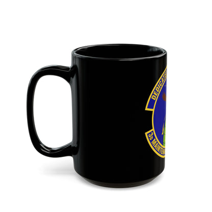 3d Maintenance Operations Squadron (U.S. Air Force) Black Coffee Mug-The Sticker Space