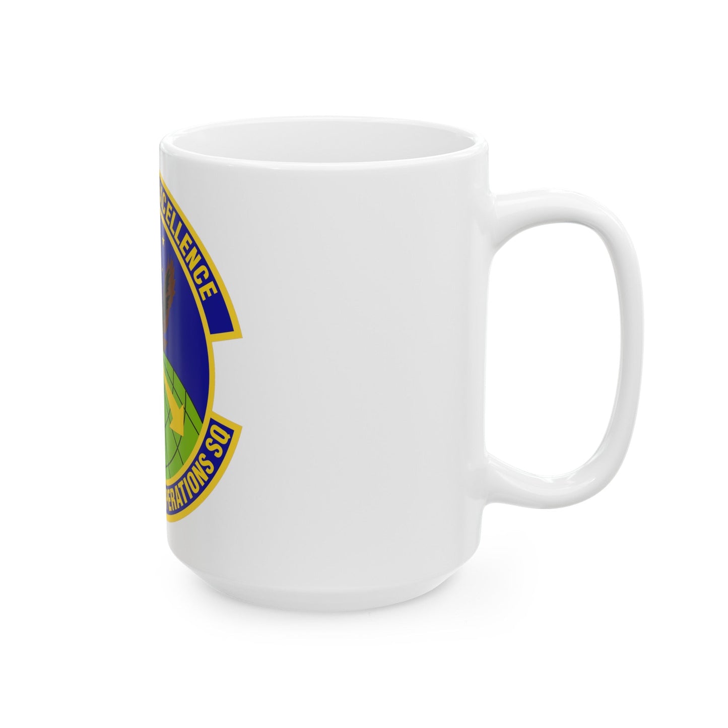 3d Maintenance Operations Squadron (U.S. Air Force) White Coffee Mug-The Sticker Space