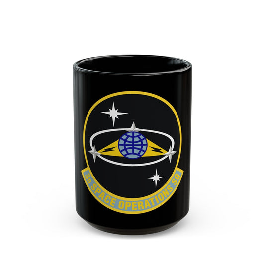 3d Space Operations Squadron (U.S. Air Force) Black Coffee Mug-15oz-The Sticker Space