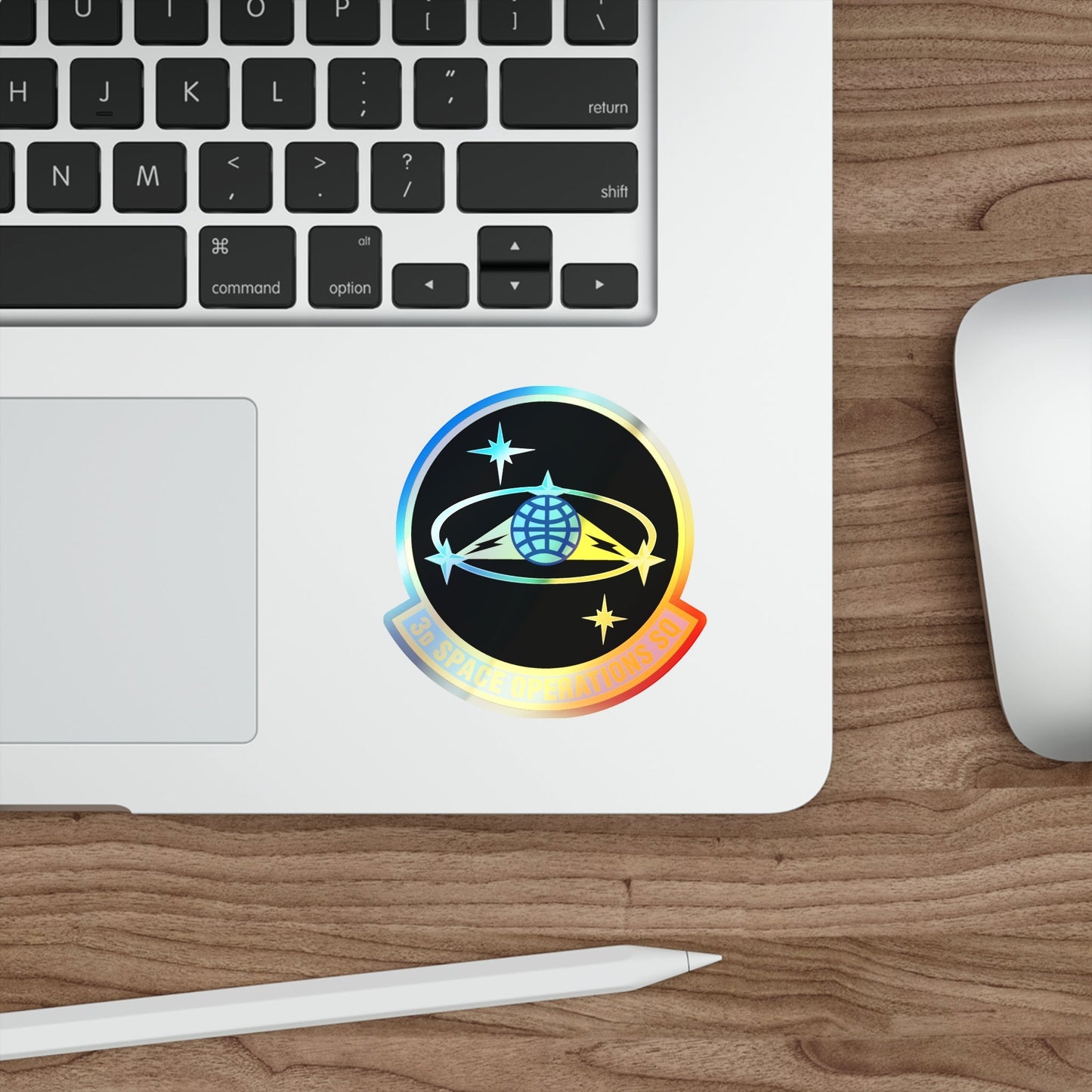 3d Space Operations Squadron (U.S. Air Force) Holographic STICKER Die-Cut Vinyl Decal-The Sticker Space