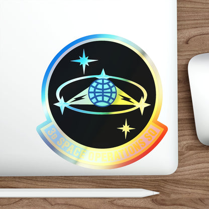 3d Space Operations Squadron (U.S. Air Force) Holographic STICKER Die-Cut Vinyl Decal-The Sticker Space