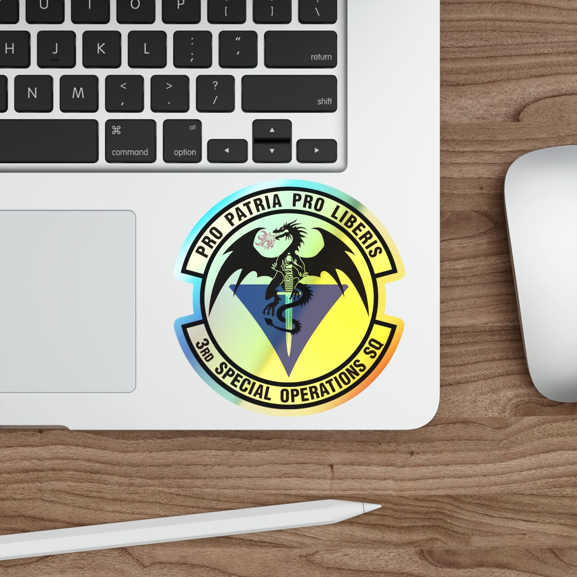 3d Special Operations Squadron (U.S. Air Force) Holographic STICKER Die-Cut Vinyl Decal-The Sticker Space