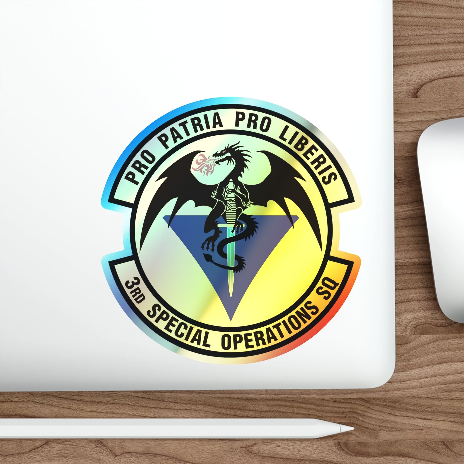 3d Special Operations Squadron (U.S. Air Force) Holographic STICKER Die-Cut Vinyl Decal-The Sticker Space