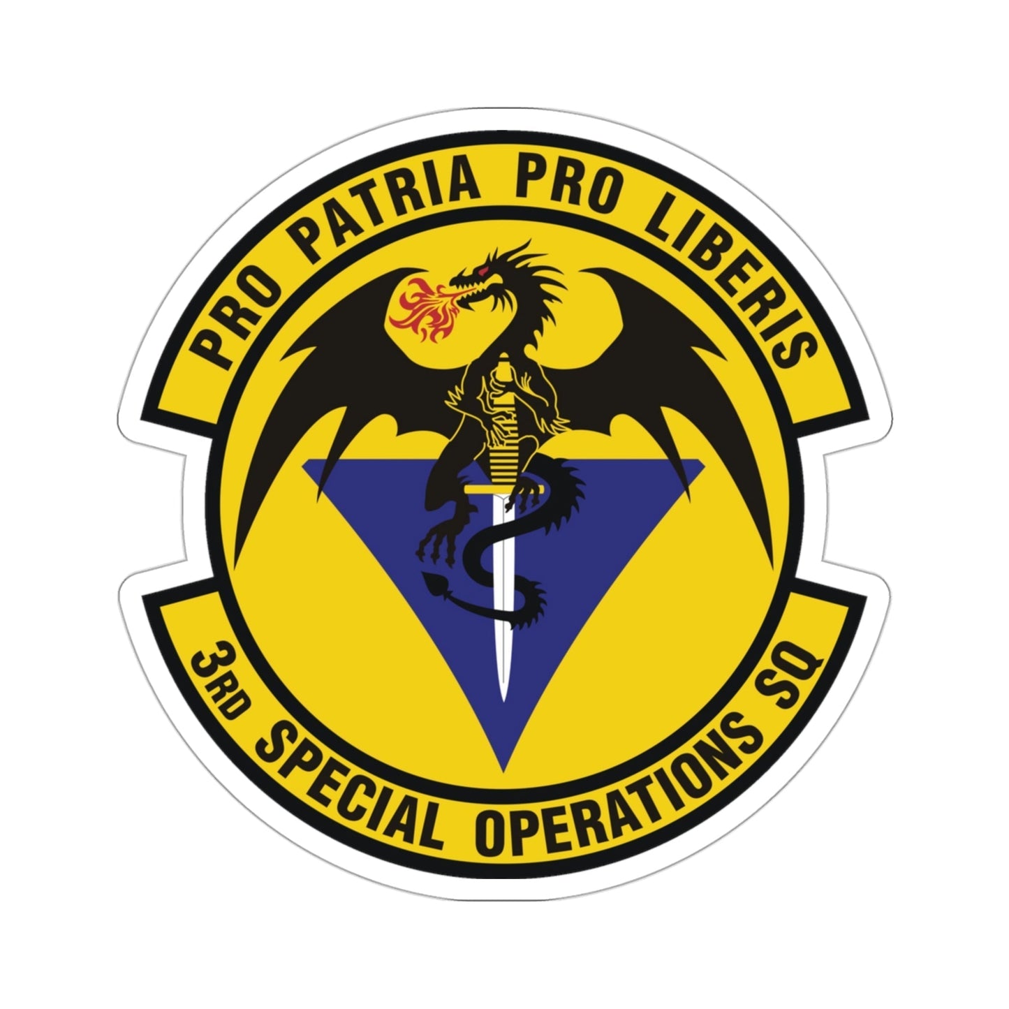 3d Special Operations Squadron (U.S. Air Force) STICKER Vinyl Die-Cut Decal-3 Inch-The Sticker Space