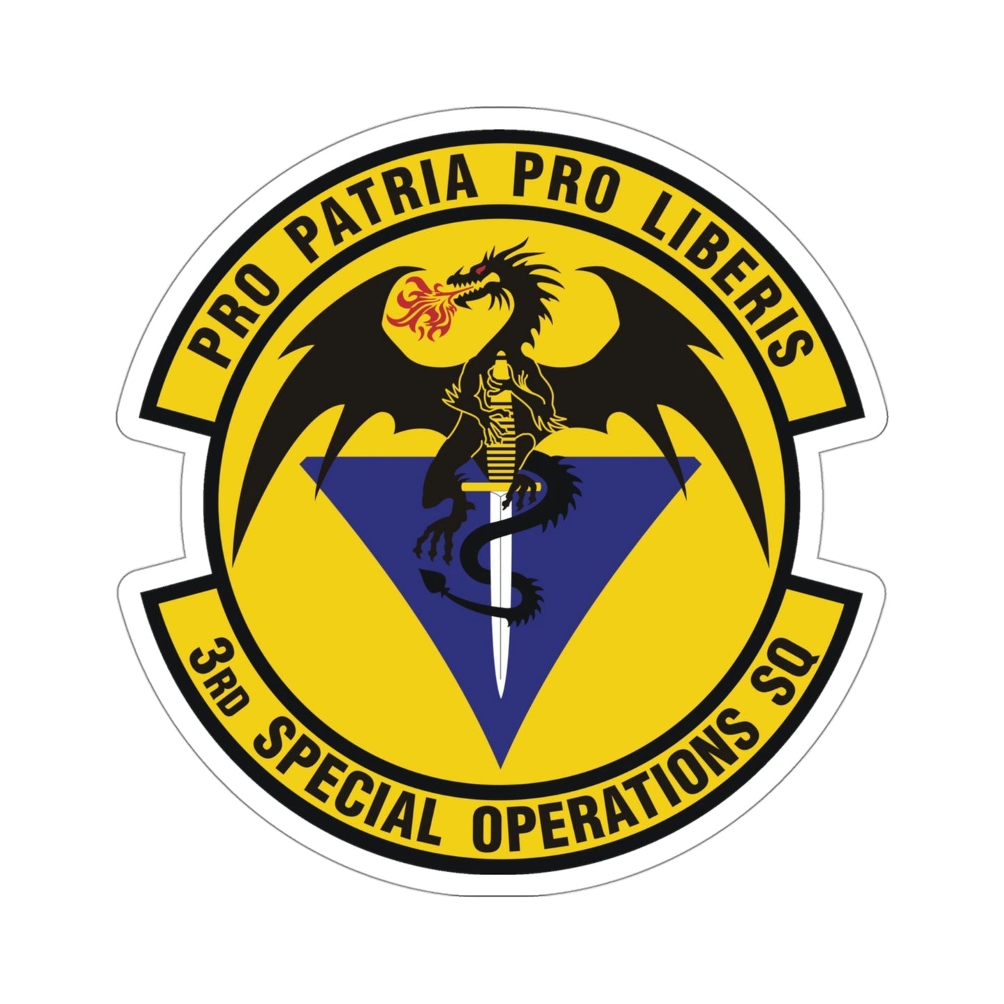 3d Special Operations Squadron (U.S. Air Force) STICKER Vinyl Die-Cut Decal-4 Inch-The Sticker Space