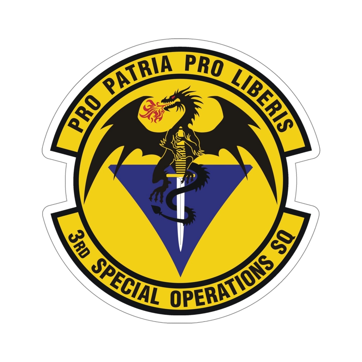 3d Special Operations Squadron (U.S. Air Force) STICKER Vinyl Die-Cut Decal-5 Inch-The Sticker Space