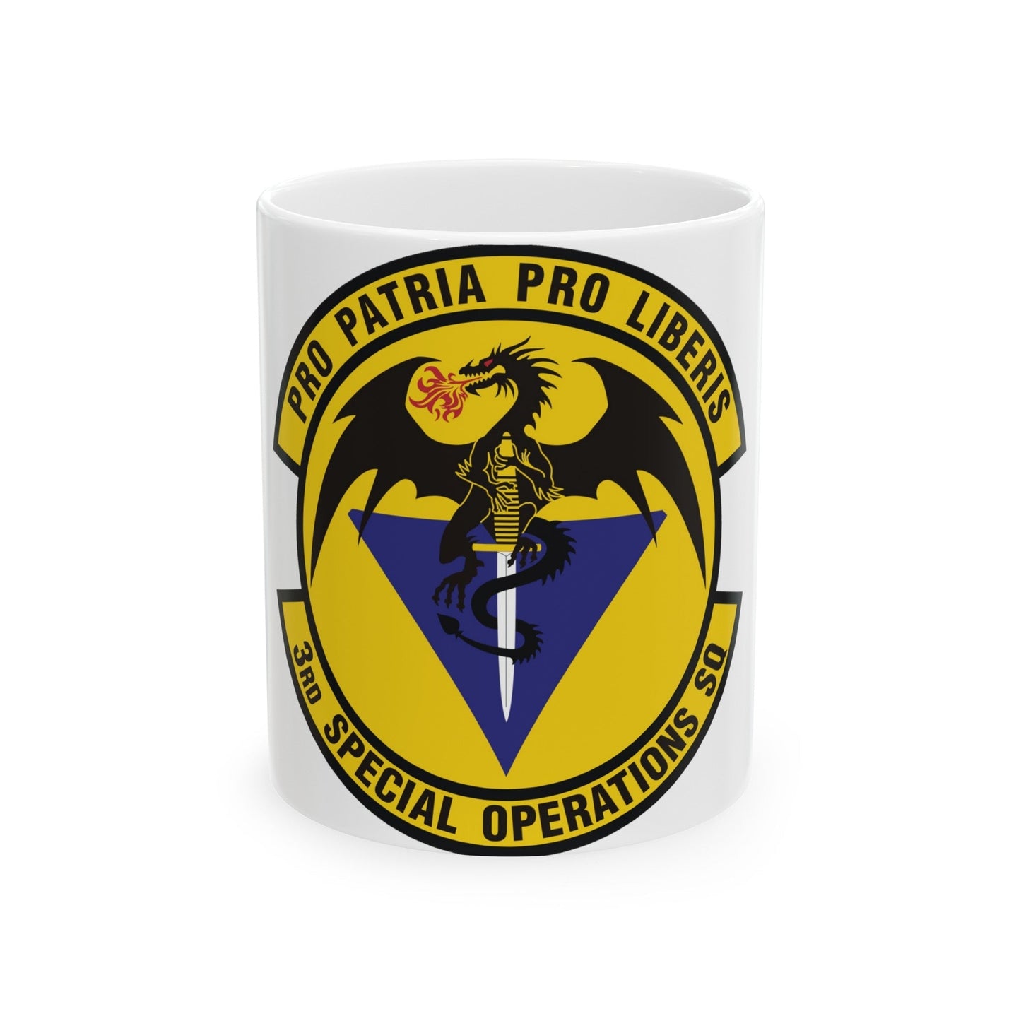 3d Special Operations Squadron (U.S. Air Force) White Coffee Mug-11oz-The Sticker Space