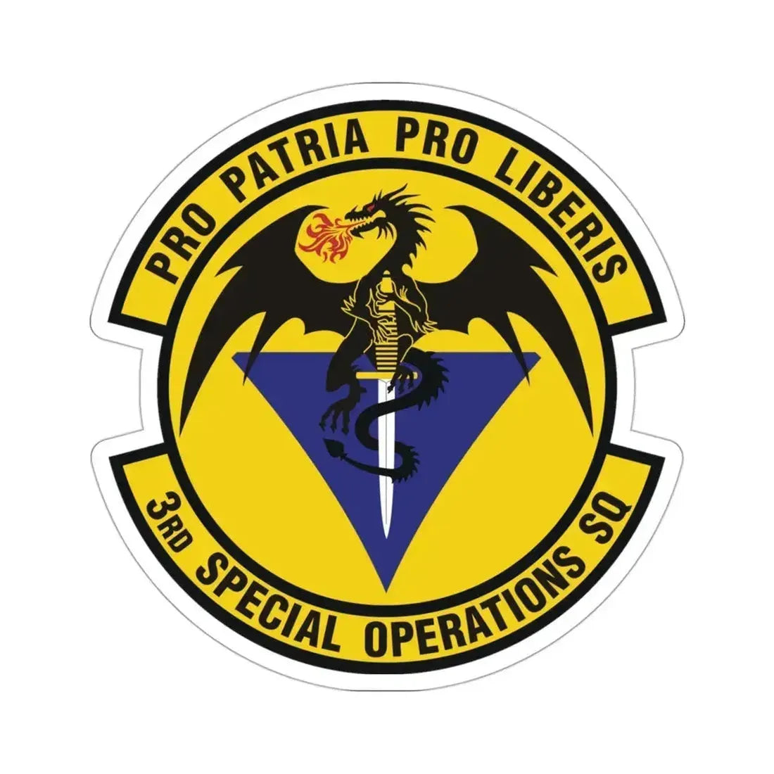 3d Special Operations Squadron (U.S. Air Force) STICKER Vinyl Die-Cut Decal 3 Inch - The Sticker Space