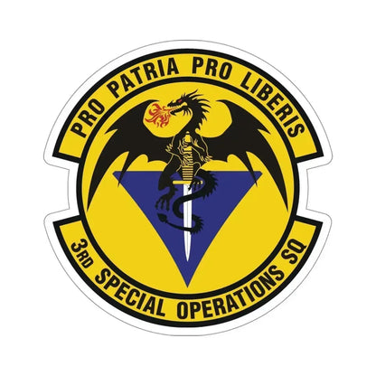 3d Special Operations Squadron (U.S. Air Force) STICKER Vinyl Die-Cut Decal 5 Inch - The Sticker Space