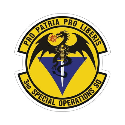 3d Special Operations Squadron (U.S. Air Force) STICKER Vinyl Die-Cut Decal 6 Inch - The Sticker Space