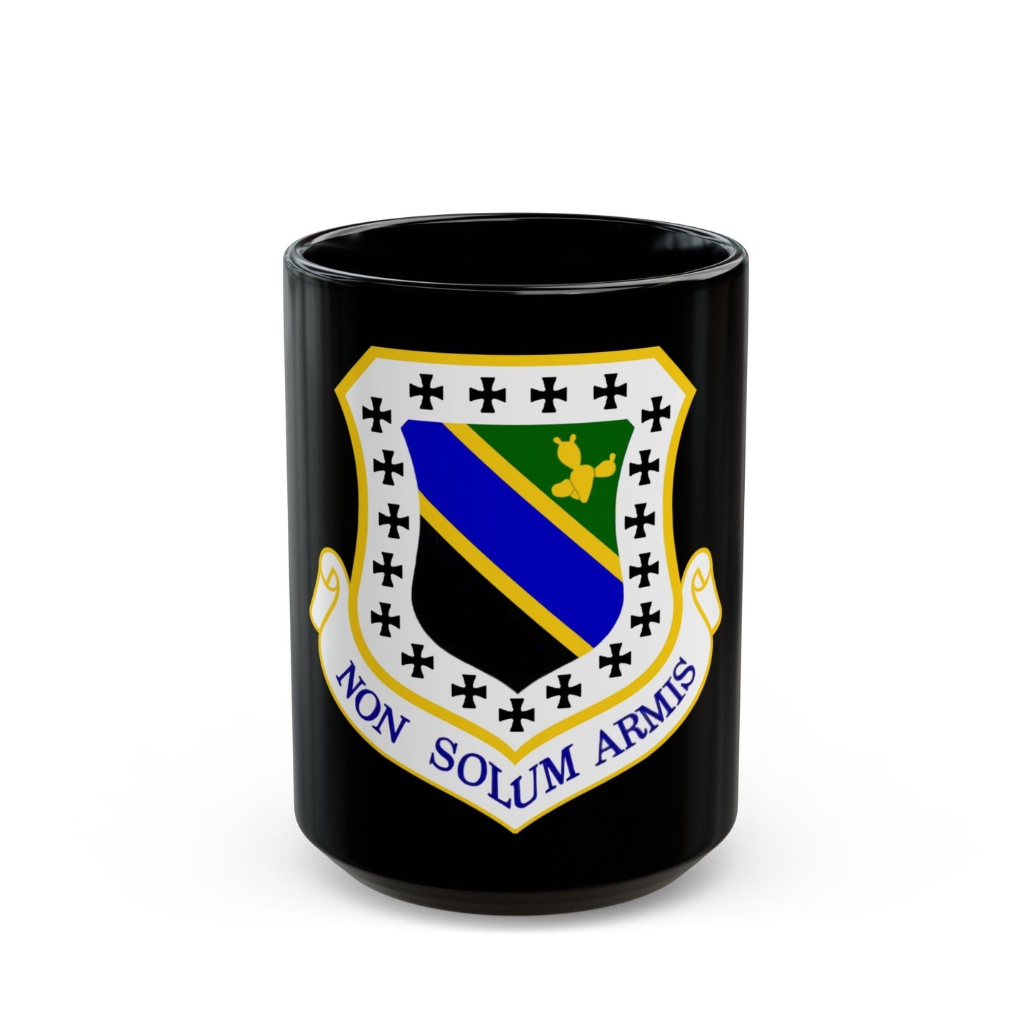 3d Wing (U.S. Air Force) Black Coffee Mug-15oz-The Sticker Space