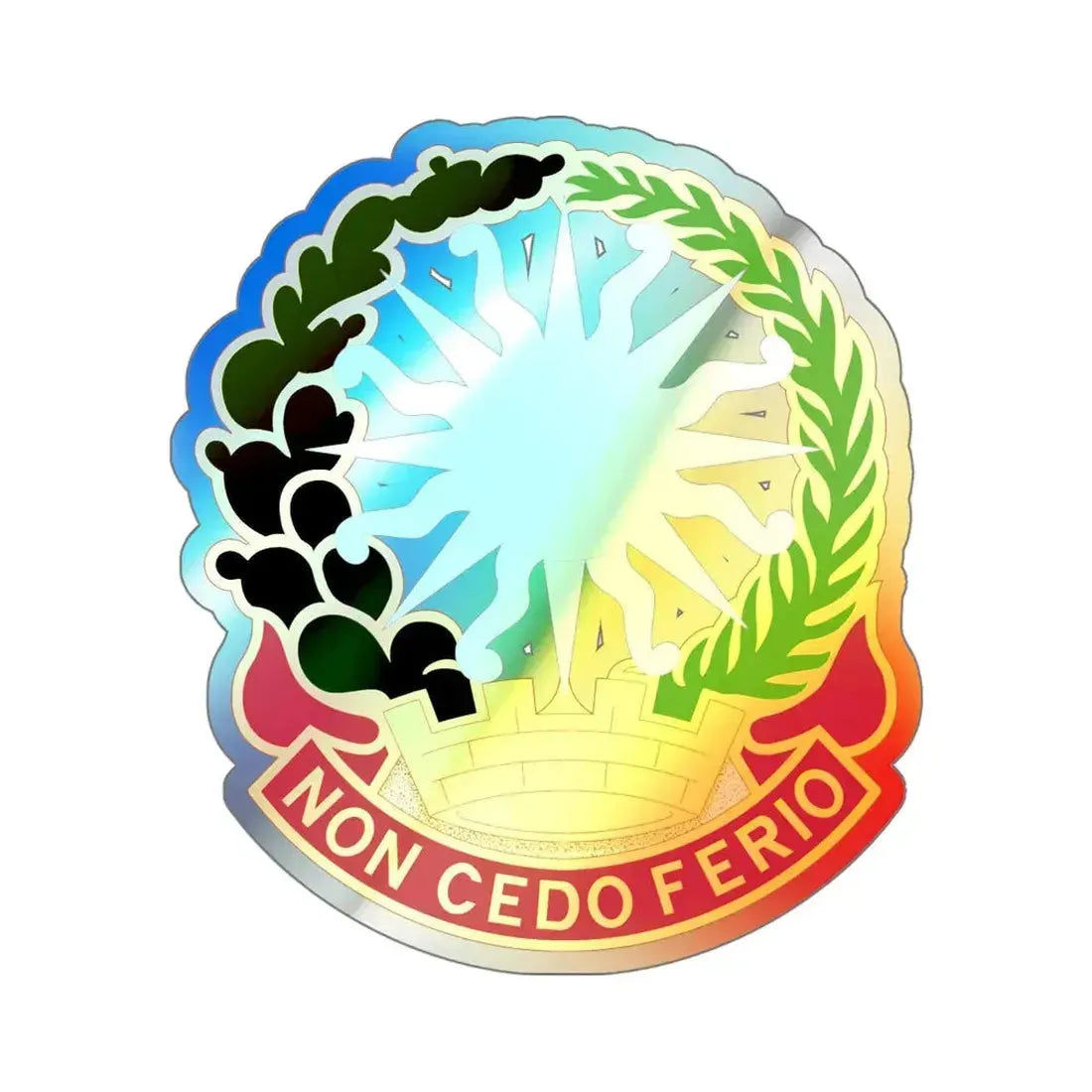 3rd Air Defense Artillery Regiment (U.S. Army) Holographic STICKER Die-Cut Vinyl Decal - The Sticker Space
