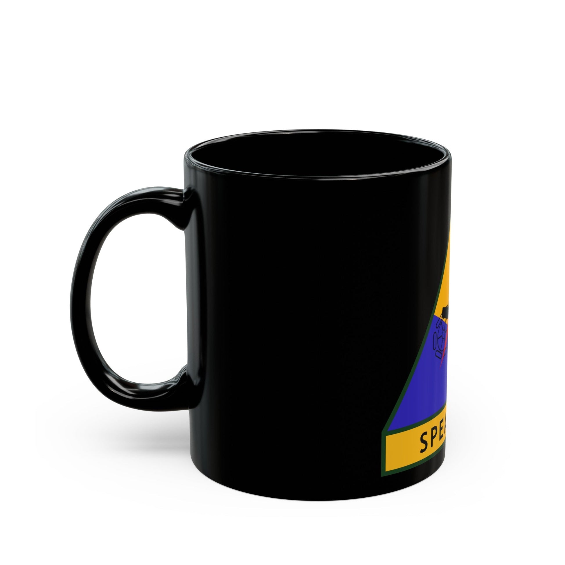 3rd Armored Division (U.S. Army) Black Coffee Mug-The Sticker Space