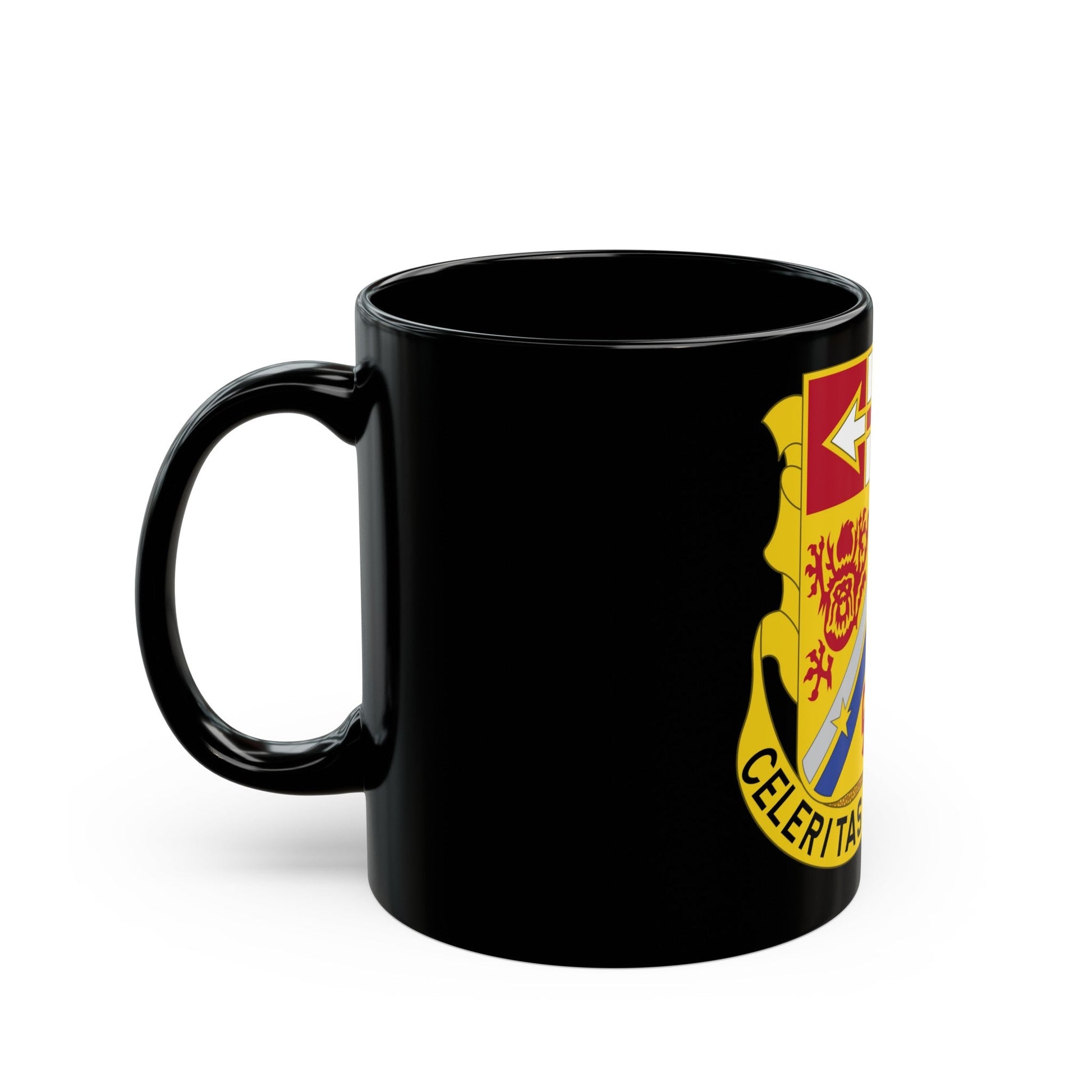 3rd Artillery Regiment (U.S. Army) Black Coffee Mug-The Sticker Space