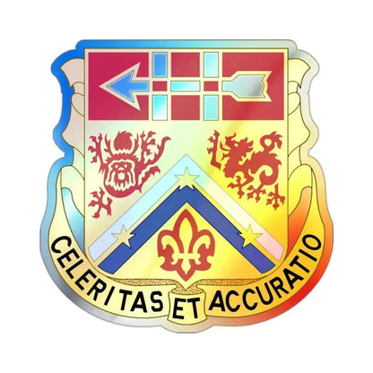 3rd Artillery Regiment (U.S. Army) Holographic STICKER Die-Cut Vinyl Decal 2 Inch Holographic - The Sticker Space