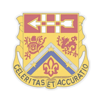 3rd Artillery Regiment (U.S. Army) STICKER Vinyl Kiss-Cut Decal 2 Inch Transparent - The Sticker Space